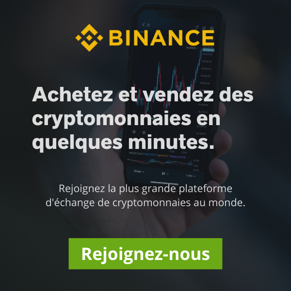 Tradez avec Binance